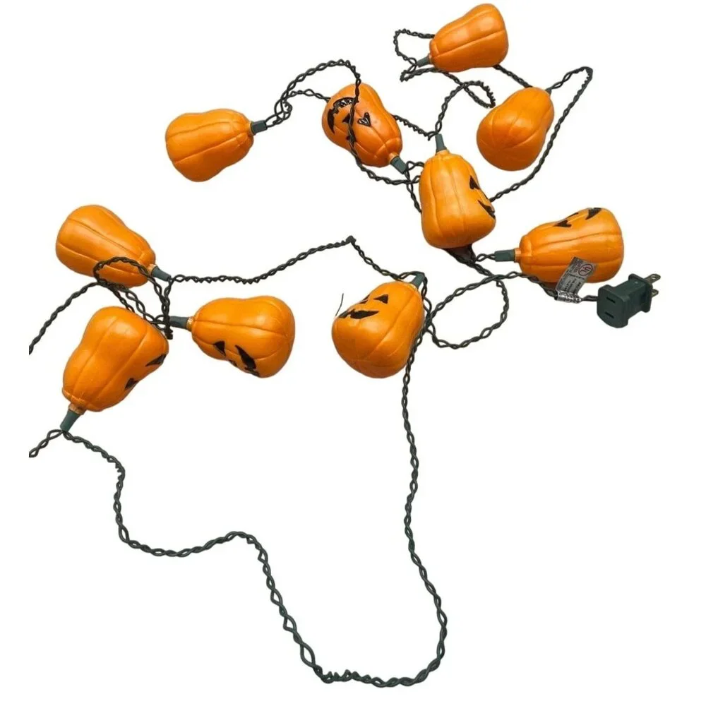pumpkin Halloween strain decoration lights 104